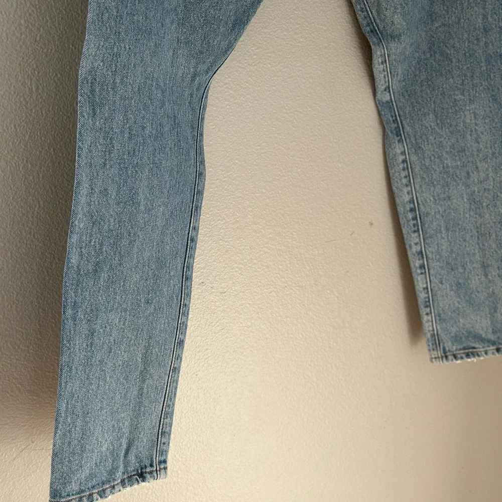 LEVI'S Premium 501 S Jeans Women's W27/L28 High Rise Ripped Distressed - Picture 9 of 11